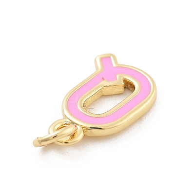 Rack Plating Brass Pendants KK-C065-02Q-G-1