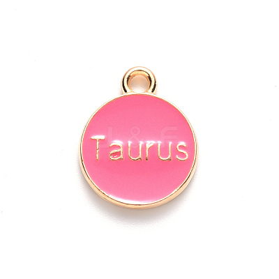 Alloy Enamel Pendants ENAM-S124-01A-03C-1