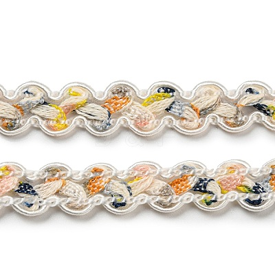 Polyester Wavy Lace Trim OCOR-K007-03A-1
