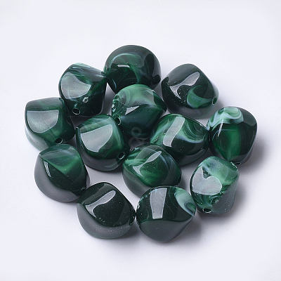 Acrylic Beads OACR-T007-08L-1