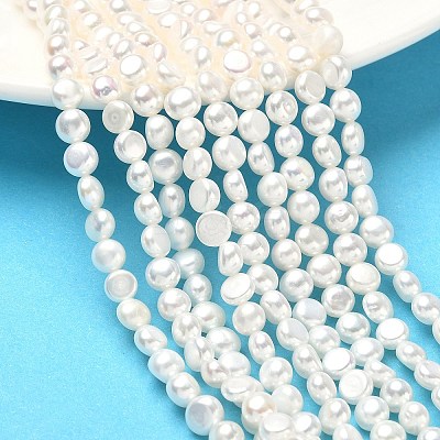Natural Cultured Freshwater Pearl Beads Strands PEAR-C004-21E-1