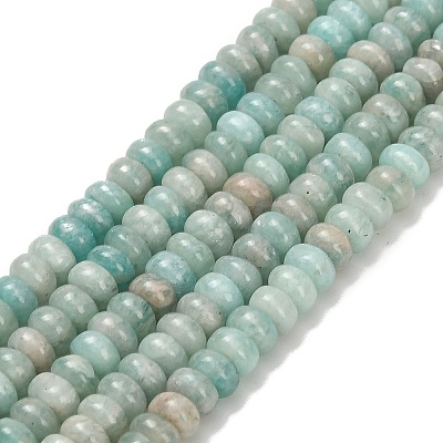 Natural Amazonite Beads Strands G-L635-A35-4x2mm-1
