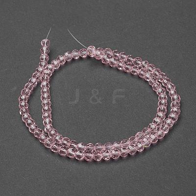 Glass Beads Strands EGLA-J042-4mm-19-1