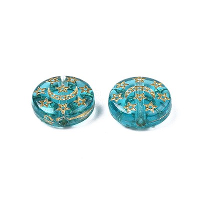 Plating Acrylic Beads X-PACR-N008-022-1