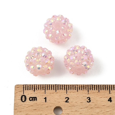 AB-Color Resin Rhinestone Beads RESI-S315-12x14-19-1