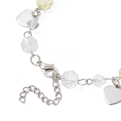 Glass Beaded Bracelets BJEW-JB11610-02-1