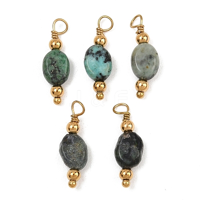 Natural African Turquoise(Jasper) Pendants GG-CBA5E56-05G-02-1