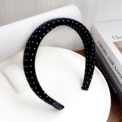 Wave Point Cloth Hair Bands PW-WG87AFC-01-1