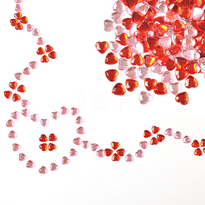 Imitation Taiwan Acrylic Rhinestone Cabochons GACR-SZ0001-06-1