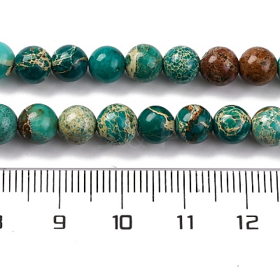 Dyed Natural Regalite/Imperial Jasper/Sea Sediment Jasper Beads Strands X-G-B124-C02-13-1