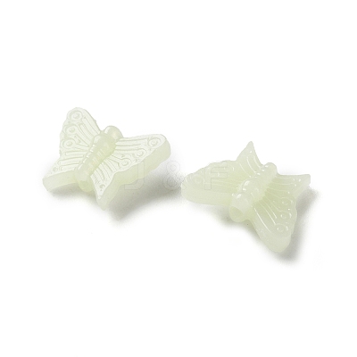 Luminous Opaque Acrylic Beads OACR-Z027-07-1