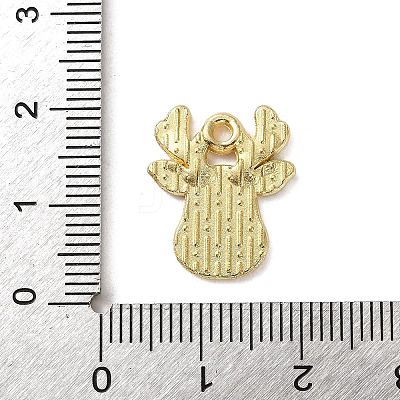 Christmas Theme Alloy Enamel Pendants ENAM-K074-03C-1
