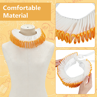 Detachable Polyester Children's Ruffle Collars DIY-WH0671-362B-1
