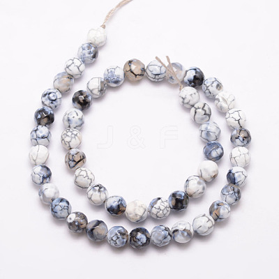 Natural Fire Crackle Agate Bead Strands X-G-K166-07F-8mm-02-1