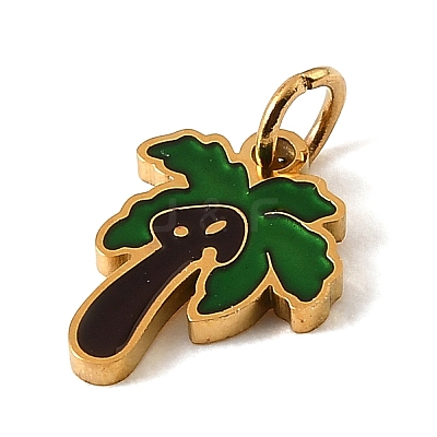 304 Stainless Steel with Enamel Pendants SA-CBAAF93-G03-1