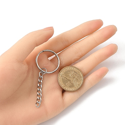 304 Stainless Steel Split Key Rings KEYC-JKC01372-02-1