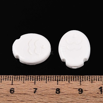 Handmade Porcelain Ceramic Beads PORC-T133-24G-1