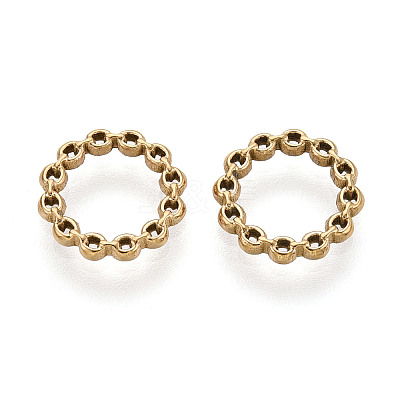 304 Stainless Steel Beads STAS-T069-91G-1