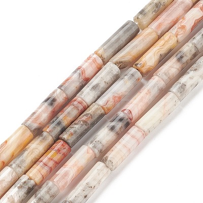 Natural Crazy Lace Agate Beads Strands X-G-F247-33-1