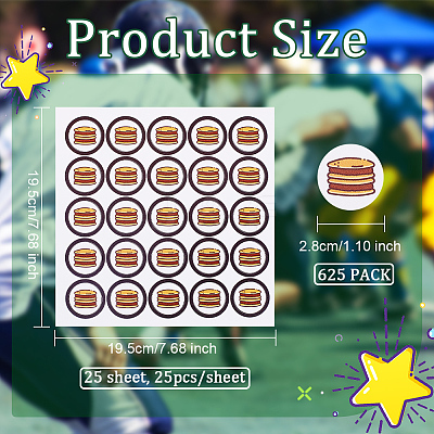 PVC Plastic Waterproof Stickers DIY-WH0386-18D-1