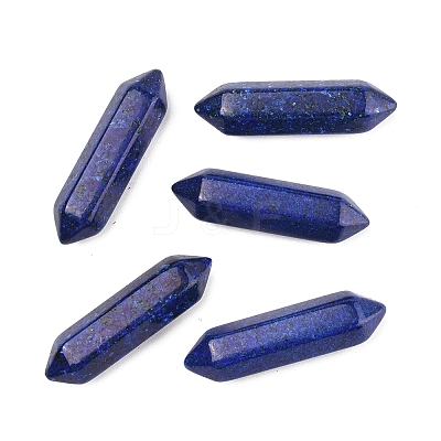 5Pcs Natural Lapis Lazuli Healing Stones G-FS0005-83B-1
