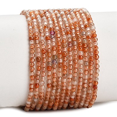 Natural Cubic Zirconia Beads Strands GG-CBA9722-D01-2mm-1