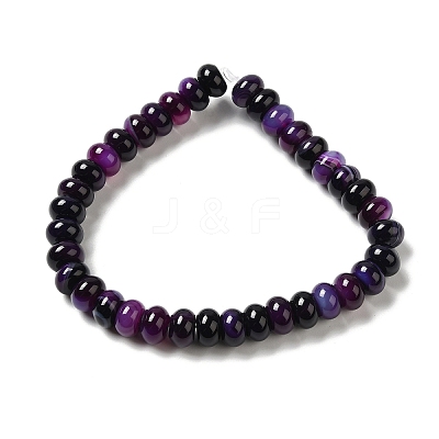 Natural Agate Beads Strands G-H295-C03-01-1
