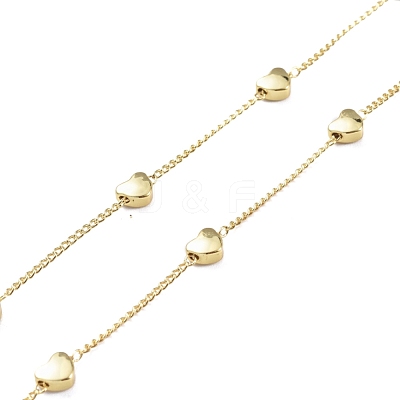 Handmade Brass Twisted Chains X-CHC-I006-06G-1