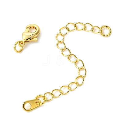 SHEGRACE Brass Curb Chain Extender XGR0149G-164G-1