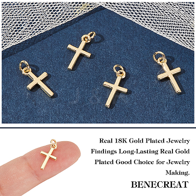 16Pcs Brass Pendants KK-BC0013-79-1