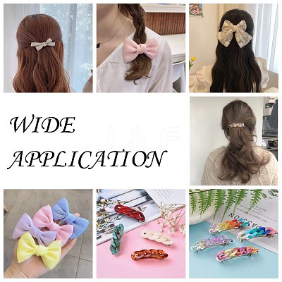 Iron Hair Barrette Findings PJH1018Y-1