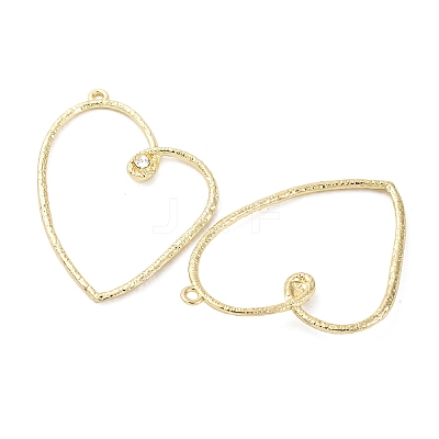 Alloy Rhinestone Pendants PALLOY-F315-03A-G-1