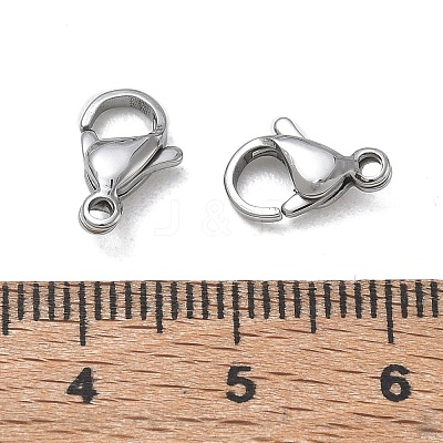 304 Stainless Steel Lobster Claw Clasps SA-CBAF1D5-25P-A-1