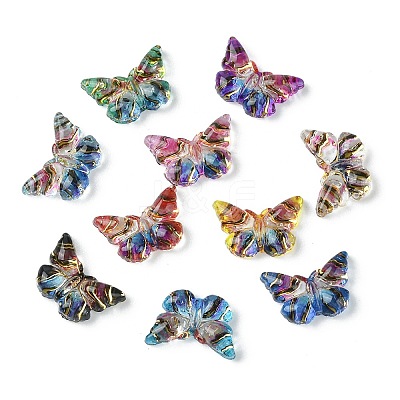 Translucent Resin Cabochons RESI-E039-28-1