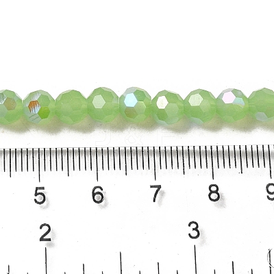 Imitation Jade Glass Beads Strands EGLA-A035-J6mm-L01-1