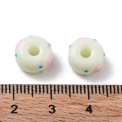 Glass Hand Painted Beads SEED-M011-04A-01-1
