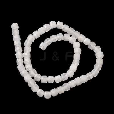 Natural White Jade Beads Strands G-F797-A14-01-1