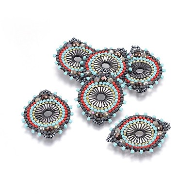 MIYUKI & TOHO Handmade Japanese Seed Beads Links SEED-A029-DA36-1