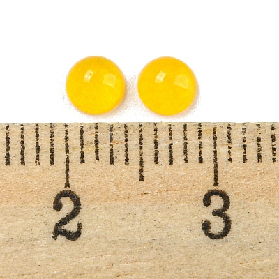 Natural White Jade Dyed Cabochons G-H309-03-20-1