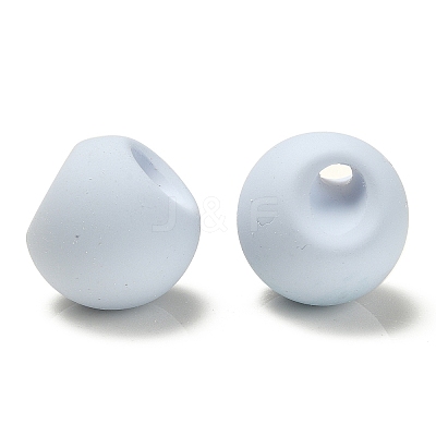 Rubberized Acrylic Beads OACR-G012-05D-1