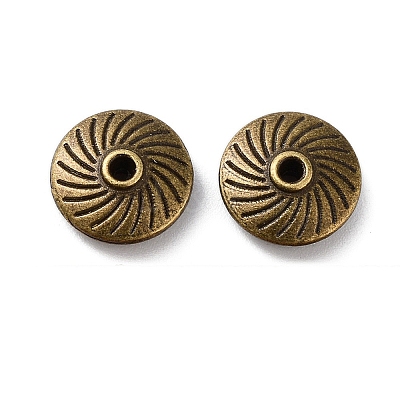 Tibetan Style Alloy Beads FIND-Q094-25AB-1