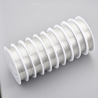Round Copper Jewelry Wire CWIR-Q006-0.5mm-S-1