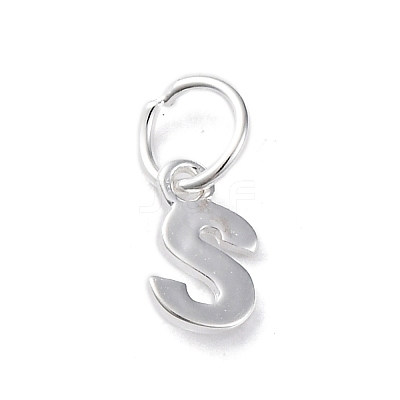 925 Sterling Silver Letter Charms LS-STER-C012-01S-S-1