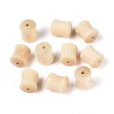 Natural Wood Beads WOOD-N021-08-1