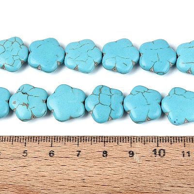 Synthetic Turquoise Beads Strands G-N364-10A-01-1