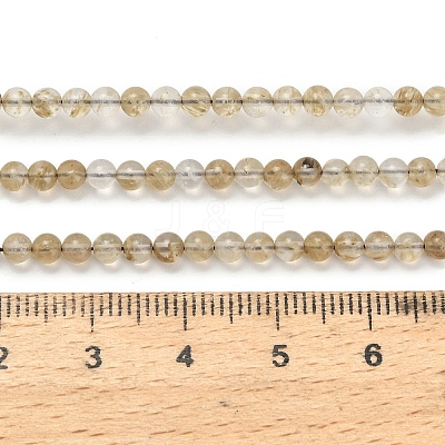 Watermelon Stone Glass Beads Strands G-Z116-A23-3mm-1