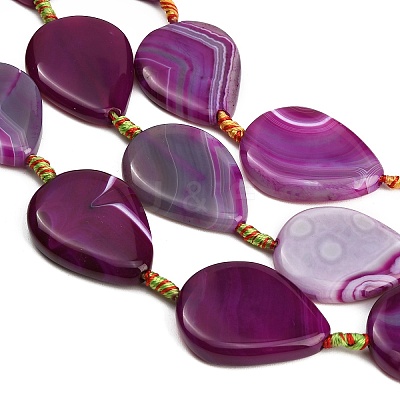 Natural Banded Agate/Striped Agate Beads Strands GG-CBAE0EB-01A-06-1