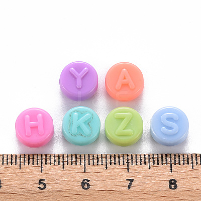 Opaque Acrylic Beads X-MACR-S373-28A-1
