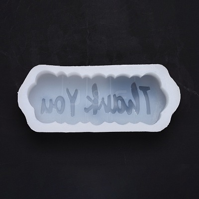 Wavy Letter Silicone Candle Mold DIY-Z015-04-1