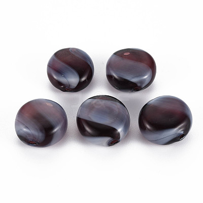 Transparent Handmade Blown Glass Globe Beads GLAA-T012-21-1